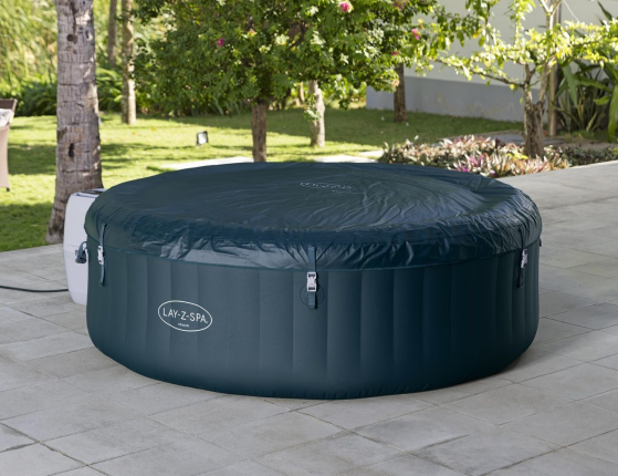 Надувной СПА бассейн Bestway LAY-Z-SPA Miami с аэромассажем, 196 x 66см