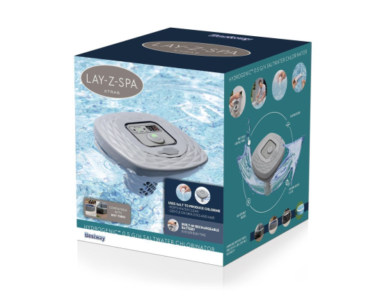 Хлоргенератор аккумуляторный Bestway Hydrogenic для маленьких бассейнов и джакузи