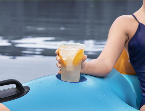Надувной плот-остров Bestway Day Drifter для отдыха на воде, 279х269х43 см