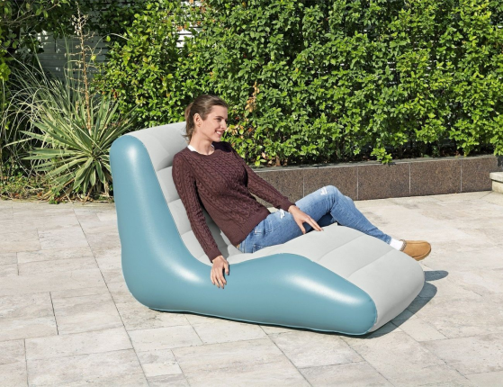 Надувной шезлонг Bestway Leisure Luxe, 133х88х79 см