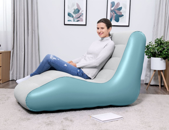 Надувной шезлонг Bestway Leisure Luxe, 133х88х79 см