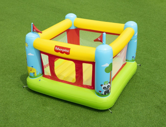 Надувной батут Fisher-Price, 175x173x135 см, от 3 лет, Bestway