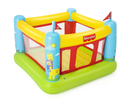 Надувной батут Fisher-Price, 175x173x135 см, от 3 лет, Bestway