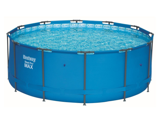 Бассейн каркасный Bestway Steel Pro Мах синий, 366 х 122 см