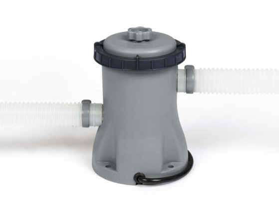 Бассейн каркасный Bestway Steel Pro Мах серое дерево, 366 х 122 см + фильтр-насос + лестница