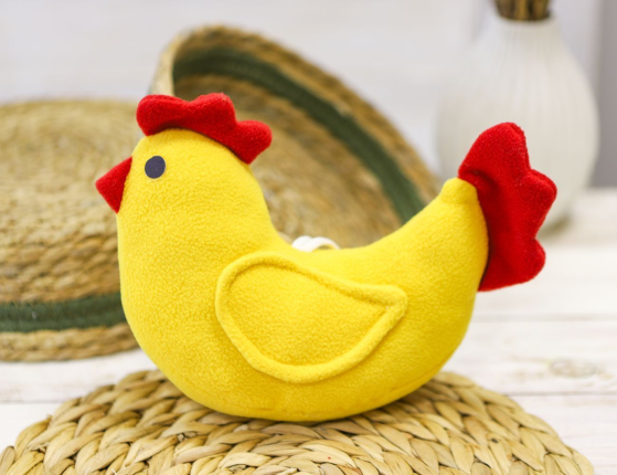 Подвеска ФЛИСОВАЯ КУРОЧКА, 18 см