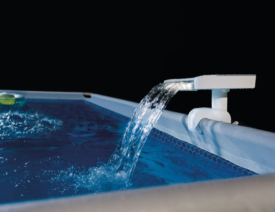 Водопад с подсветкой для каркасных бассейнов INTEX