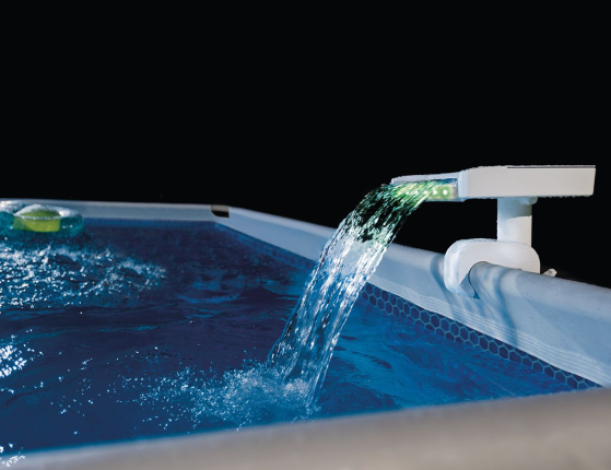 Водопад с подсветкой для каркасных бассейнов INTEX