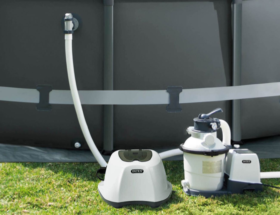Хлоргенератор для бассейнов до 56800 л Krystal Clear SaltWater System Intex