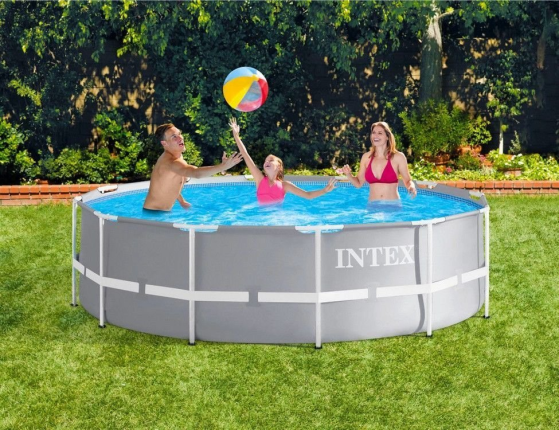 Бассейн  каркасный Intex Prism Frame Pool, 366 х 76 см
