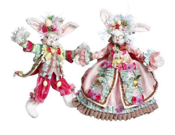 Коллекционная кукла ЗАЙКА МАДАМ ПОЛИНА, 33 см