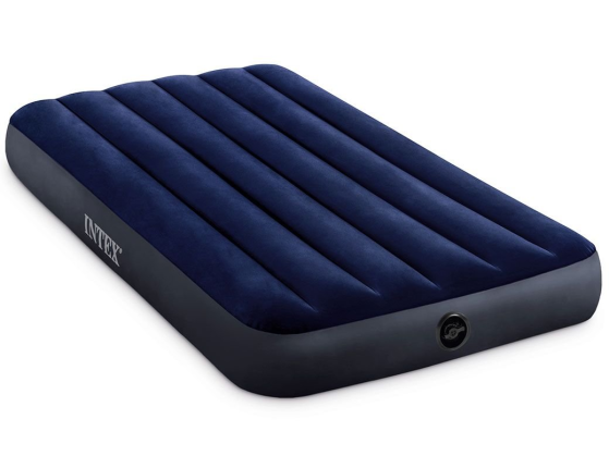 Надувная кровать (матрас Intex) Classic Downy Bed, (Twin), 99х191х25см