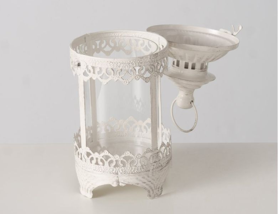 Декоративный фонарь-подсвечник ШАХРИСАБ, металл, стекло, 29 см