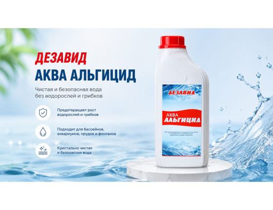 Аква-альгицид Дезавид, 1000 мл