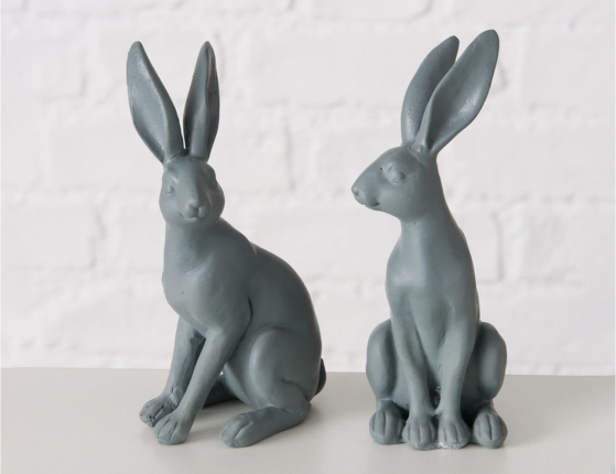 Декоративная фигура КРОЛИК КАЙЛ, полистоун, 12 см