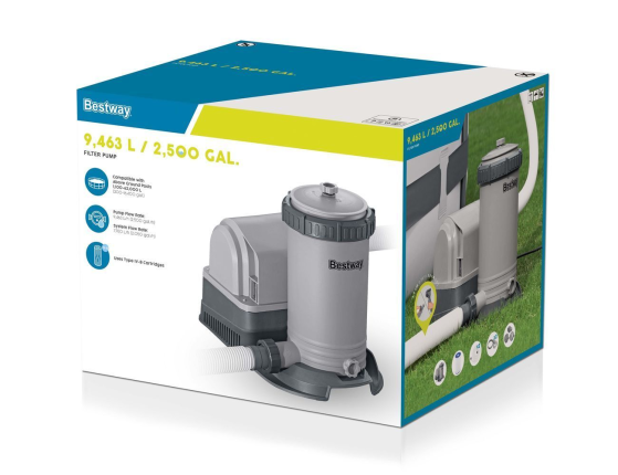 Фильтр-насос для бассейна, 9463 л/час, Bestway