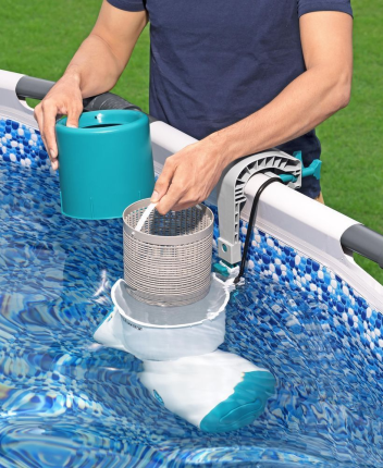 Фильтрующий насос-скиммер SKIMATIC подвесной, 2574л/час, BestWay