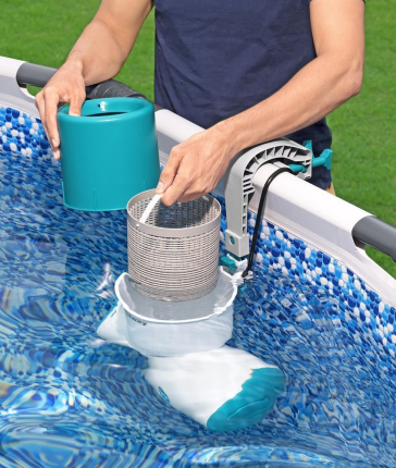 Фильтрующий насос-скиммер SKIMATIC подвесной, 3974л/час, BestWay