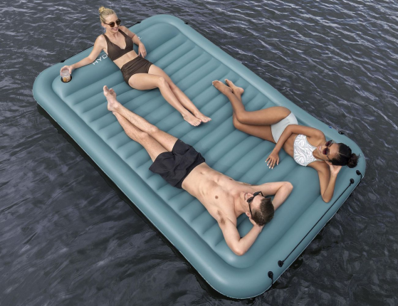 Надувной матрас-платформа для плавания Sun Soaker, 269х183х25,5 см, BestWay