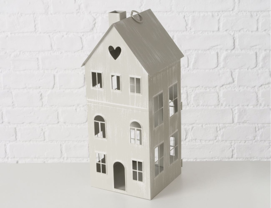 Набор подсвечников ГРАСТЕН, металл, серый, 14-36 см, 3 шт.