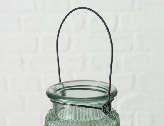 Набор декоративных подсвечников ЧЕРИЗ, стекло, 12 см, 2 шт.