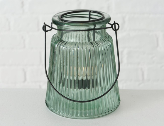 Набор декоративных подсвечников ЧЕРИЗ, стекло, 12 см, 2 шт.