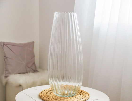 Декоративная ваза ДАЛИЛА, стекло, 50 см