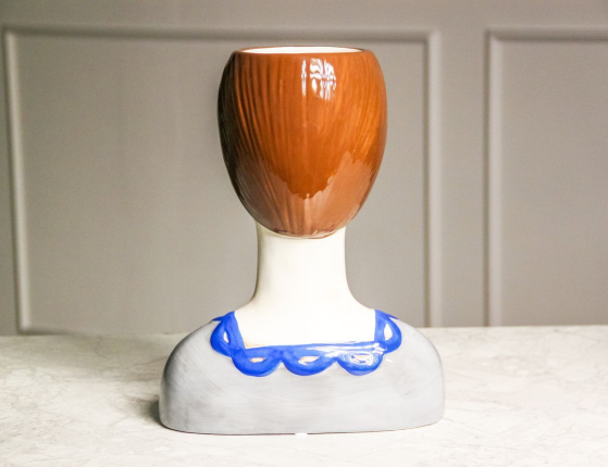 Декоративная ваза КИНЗИЯ, керамика, 30 см