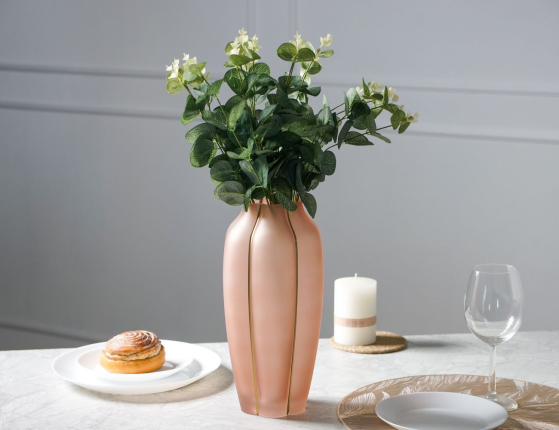 Декоративная ваза ВЕРЕНА, стекло, 30 см