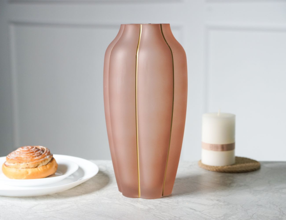 Декоративная ваза ВЕРЕНА, стекло, 30 см