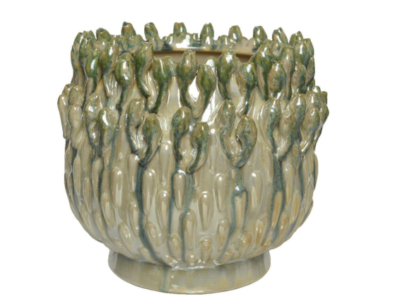 Декоративная ваза БУРЖОН, керамика, 17 см