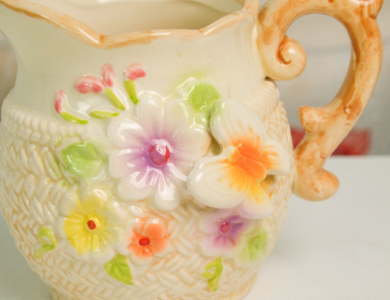 Молочник ЛЕТНЕЕ УТРО, керамика, 11 см