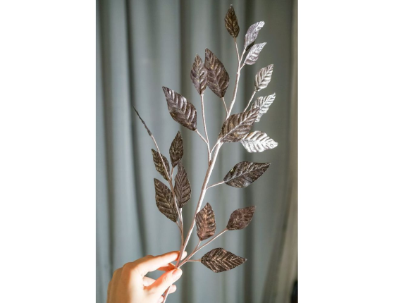 Декоративная ветка СЕРЕБРО АРКАДИИ, 74 см