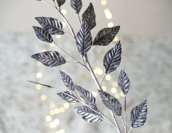 Декоративная ветка СЕРЕБРО АРКАДИИ, 74 см