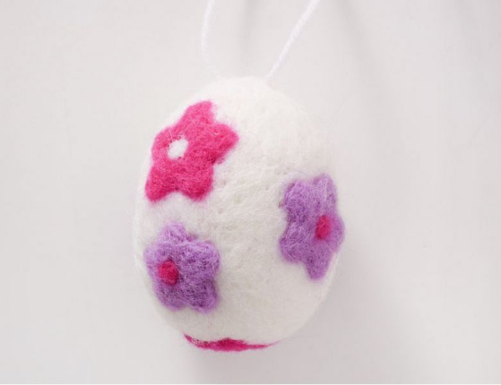 Подвесные пасхальные украшения ДОБРЫЙ ПРАЗДНИК, 6 см, 4 шт.