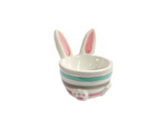 Подставка для яйца УШАСТИК-ОЗОРНИК, керамика, 8 см