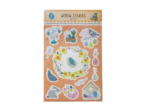 Наклейки для яиц ПАСХАЛЬНОЕ ПОПУРРИ, 29х21 см, 2 шт.