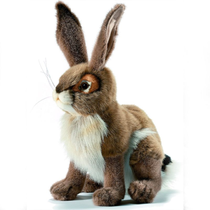 Мягкая игрушка Заяц чернохвостый, 30 см