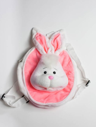 Заяц-рюкзак плюш, 35 см