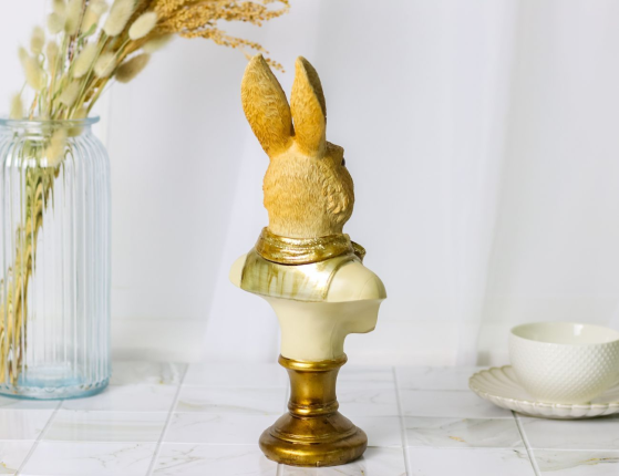 Декоративная статуэтка МИСТЕР КРОЛИК, полистоун, 31 см