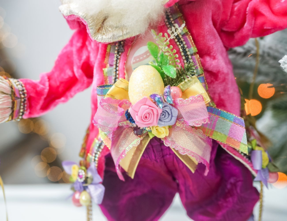 Коллекционная кукла ЭЛЬФ КРОЛЬ - ПРАЗДНИЧНОЕ НАСТРОЕНИЕ, 47 см