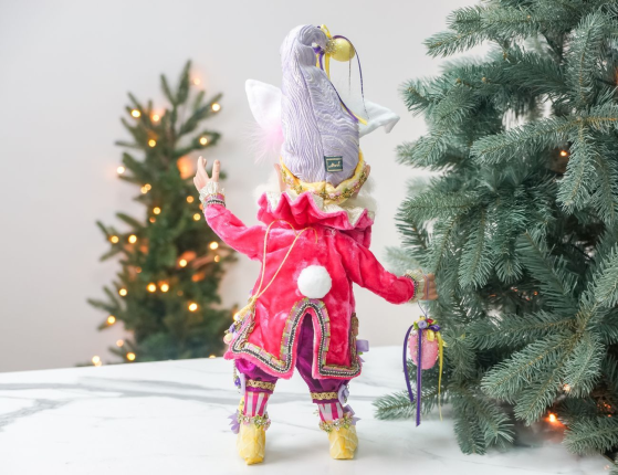 Коллекционная кукла ЭЛЬФ КРОЛЬ - ПРАЗДНИЧНОЕ НАСТРОЕНИЕ, 47 см