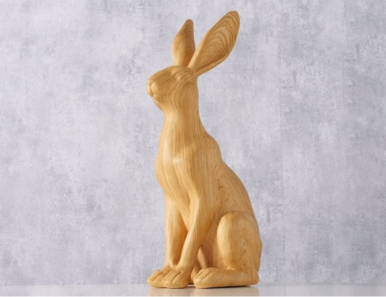 Декоративная фигура КРОЛИК КАЛВИН, полистоун, 31 см