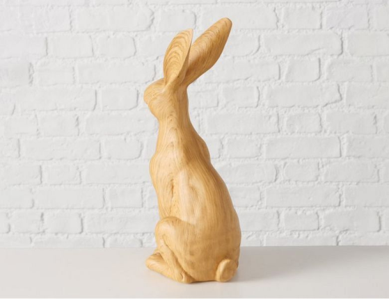 Декоративная фигура КРОЛИК КАЛВИН, полистоун, 31 см