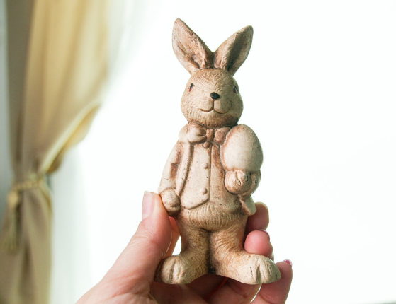 Набор декоративных фигур УШАСТИКИ ПОЗДРАВЛЯЮТ, магнезит, 12 см, 2 шт.