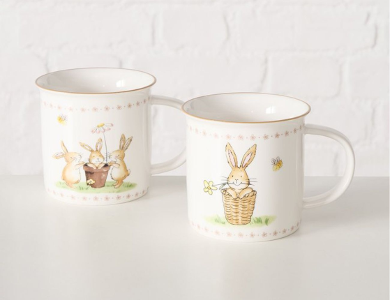 Кружка ЗАЙКИ: ВОТ И ЛЕТО, фарфор, 370 мл