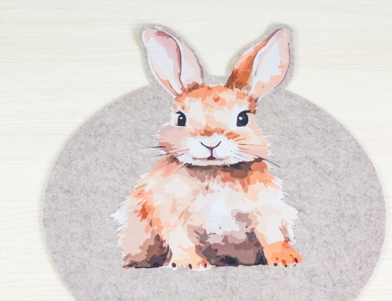 Набор плейсматов ПАСХАЛЬНАЯ НЕЖНОСТЬ, полиэстер, 4 шт.