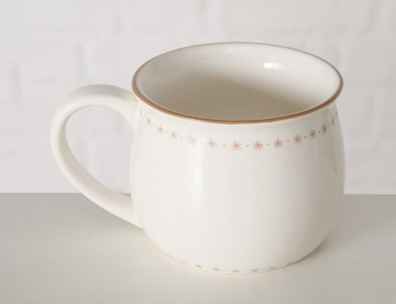 Кружка ЗАЙКИ И ПЧЁЛКИ, фарфор, 180 мл