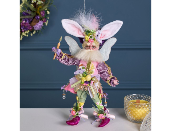 Коллекционная кукла ЭЛЬФ ТИНТУРО - ВЕСЕННИЙ РИСОВАЛЬЩИК, 28 см