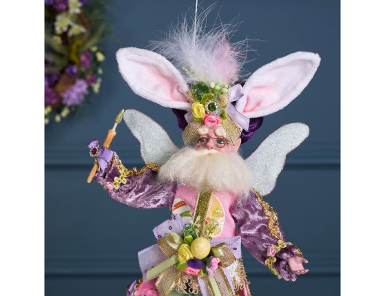 Коллекционная кукла ЭЛЬФ ТИНТУРО - ВЕСЕННИЙ РИСОВАЛЬЩИК, 28 см